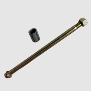 AXLE + NUT + BUSH